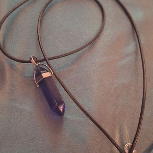 Sapphire Crystal Necklace